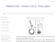 Tablet Screenshot of gemstonejewellerydesigns.co.uk